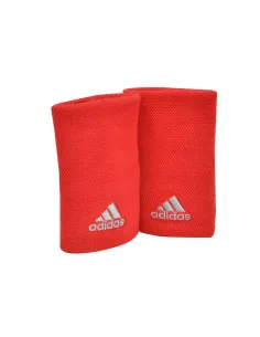 Muñequera Grande Adidas Tennis Rojo Gris | Ofertas de pádel